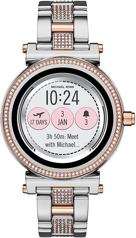 michael kors sofie smart watch silver where to buy|michael kors access touchscreen smartwatch.